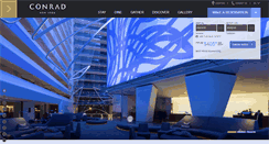Desktop Screenshot of conradnewyork.com