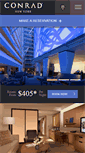 Mobile Screenshot of conradnewyork.com